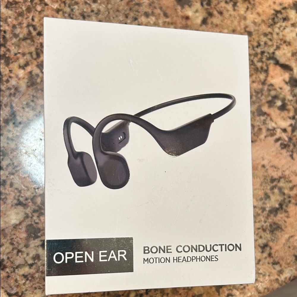 Open Ear Motion Bone Conduction Headphones - Black